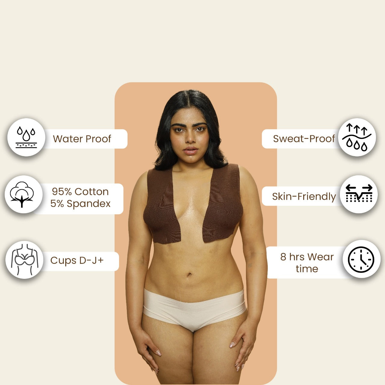 Boob Tape With 2 Pairs of Nipple Pasties