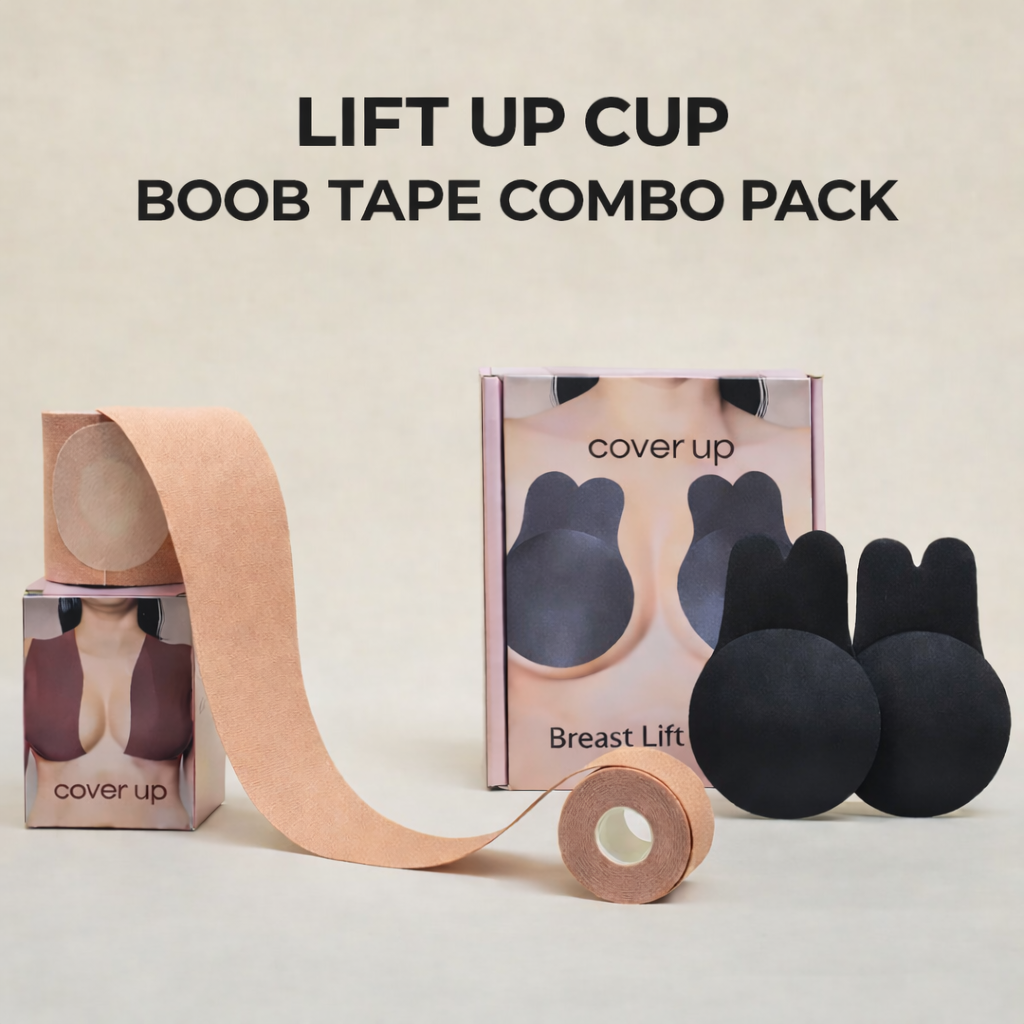 Lift Up Cup and Boob Tape - Combo Pack