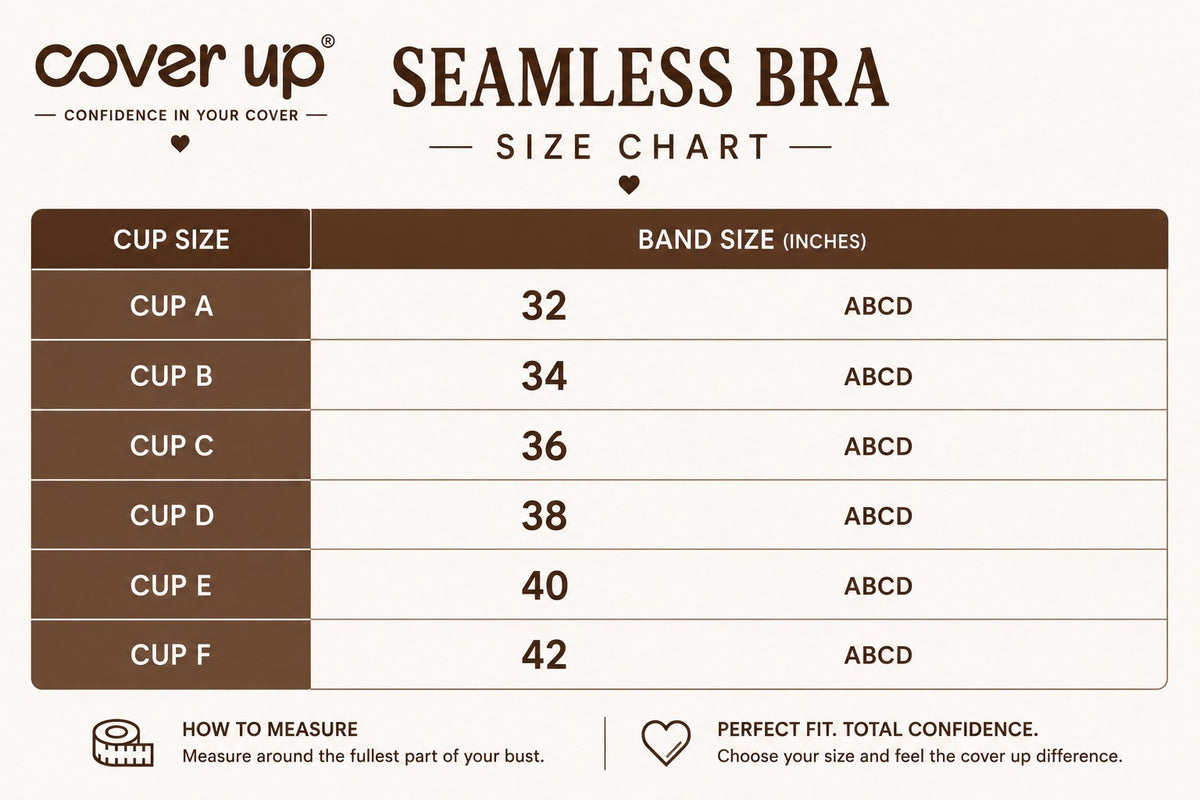 Seamless Bra With Free Nipple Covers Combo Kit