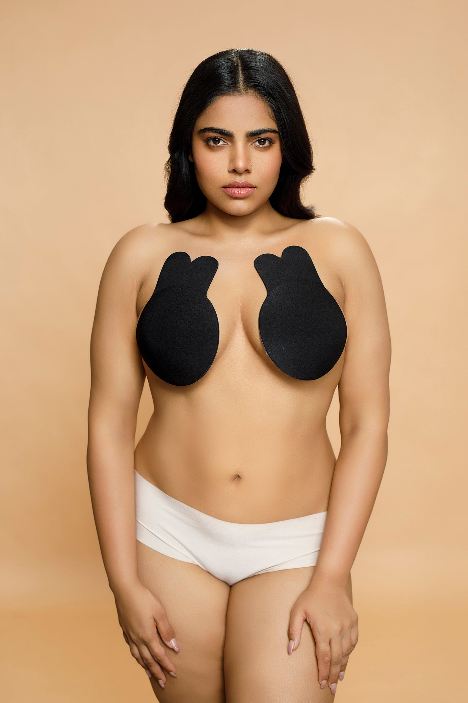 Lift Up Cup With 2 Pairs of Nipple Pasties